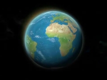 三维效果地球/全球世界地图创建器AE模板