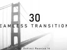 达芬奇30种动感快速分割平移旋转无缝视频转场 Seamless Trans...